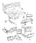 Diagram Intrument Panel. for your 2021 RAM 1500 Laramie Longhorn Crew Cab 3.0L Turbo V6 Diesel