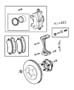 Diagram Brakes, Front. for your 2024 RAM 1500