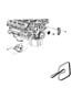 Diagram Alternator [5.7L Engine]. for your 2002 RAM 1500