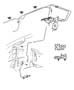 Diagram Brake Lines and Hoses,Front,2 Wheel Drive. for your 2000 Jeep Grand Cherokee Limited 4.7L V8