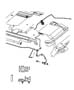 Diagram Brake Lines and Hoses,Rear and Chassis. for your 2000 Jeep Grand Cherokee Limited 4.7L V8