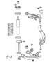 Diagram Suspension,Front and Strut. for your 2006 Jeep Wrangler