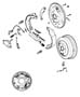 Diagram Brakes,Rear,Drum. for your 2015 Jeep Cherokee