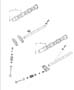 Camshaft And Valves 2.5L V-6 Engine. Diagram