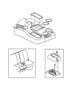 Diagram Floor Console. for your 2000 Chrysler 300 M