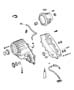 Diagram Case and Related Parts [Quadra-Trac II On Demand 4WD System]. for your Jeep RENEGADE TRAILHAWK