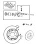 Diagram Brakes,Rear,Disc. for your Jeep Grand Cherokee