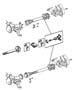 Diagram Propeller Shaft,Front. for your Chrysler 300 M