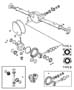 Axle,Rear,with Differential and Housing,Corporate 8.25 [Corporate 8.25 Rear Axle]. Diagram