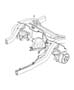 Diagram Brake Lines and Hoses,Rear,LHD,RHD Without ABS. for your 1998 Chrysler Concorde