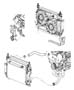 Diagram Radiator and Related Parts. for your 2004 Jeep Wrangler