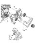 Diagram Timing Belt and Cover 3.5L [3.5L V6 HIGH OUTPUT 24V MPI ENGINE]. for your 1997 Chrysler Sebring JX Convertible 2.5L V6 A/T