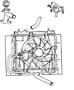 Diagram Radiator and Related Parts. for your 2022 Jeep Compass