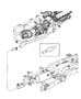 Diagram Exhaust System [[ Hemi "Magnum" 5.7L SMPI V8 Engine]] [5.9L I6 HO CUMMINS TD ENGINE]. for your 2003 Chrysler 300 M