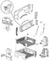 Diagram Quarter Panel. for your 2011 RAM 2500