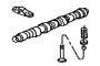 Camshafts and Valves Diagram