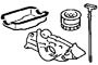 Diagram Engine Oiling for your 1999 Dodge Dakota