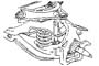 Diagram Front Suspension for your Dodge Caravan