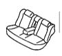 Diagram Rear Seats and Attaching Parts for your 2001 Dodge