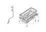 Diagram Engine Oiling, Oil Pan and Indicator (Dipstick) for your 2024 Jeep Grand Cherokee