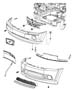 Diagram Bumper, Front. for your 1998 Dodge Ram 1500