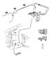 Diagram Brake Lines and Hoses,Front,2 Wheel Drive. for your Jeep Grand Cherokee