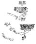 Diagram Hoses,Power Steering,4 Wheel Drive With Hydrobooster. for your Dodge Dakota