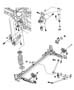 Diagram Suspension,Rear. for your 2003 Chrysler 300 M