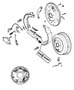 Diagram Brakes,Rear,Drum. for your 2017 Jeep Cherokee