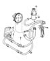 Hoses and Reservior, RHD 2.8L [ALL 4/5 CYL Turbo Diesel Engines]. Diagram