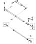 Diagram Linkage and Damper. for your Jeep Grand Cherokee