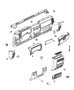 Diagram Instrument Panel. for your 2005 Jeep