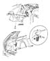 Diagram D-Pillar. for your 1997 Jeep Cherokee