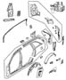 Diagram Panels, Rear Quarter. for your 2005 Chrysler Pacifica