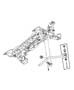 Diagram Sway Bar,Front and Suspension Crossmember. for your 2006 Chrysler Pt Cruiser