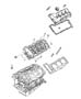 Diagram Cylinder Head 2.7L [2.7L V6 DOHC 24 Valve MPI Engine]. for your 1997 Jeep Cherokee