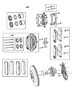 Diagram Brakes, Front, [RWD]. for your Dodge Challenger