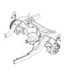 Diagram Brake Lines and Hoses,Rear. for your 2008 Dodge Nitro