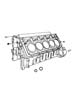 Diagram Block, Cylinder 8.3L V10 [8.3L V10 SFI Engine]. for your 2014 RAM 2500 SLT REG CAB 8 FT BOX 6.4L Hemi V8 A/T 4X4