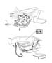 Diagram Battery Tray and Cables. for your 2007 Dodge Nitro SXT