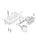 Diagram Cylinder Head 2.8L Turbo Diesel [2.8L I4 TURBO DIESEL ENGINE]. for your 1999 Dodge Dakota