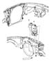 Diagram Coolant Tank. for your 2009 Jeep Compass