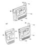 Diagram Door Trim Panels. for your 2000 Chrysler 300 M