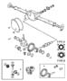 Axle,Rear,with Differential and Housing,Corporate 8.25 [Corporate 8.25 Rear Axle]. Diagram