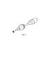 Diagram Axle Shafts,Front, DR 6. for your 2004 Chrysler 300 M