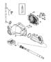 Diagram Housing,Front Axle [200MM Front Axle]. for your 2020 Dodge Challenger