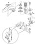 Diagram Suspension, Front. for your 2008 Jeep Wrangler