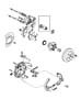 Diagram Brakes, Rear Disc. for your 2012 RAM 1500 LARAMIE CREW CAB 5.7L Hemi V8 4WD