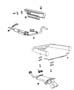 Exhaust System, U.S. and Canada. Diagram