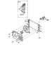 Diagram Radiator and Related Parts. for your Chrysler Sebring